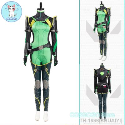 SHUAIYI เกมส่วนตัว Valorantcos Viper Cosplay Traje Roupas de Halloween Role-Playing Shoes