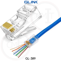 หัวแลน CAT6 แบบทะลุ แบรนด์ GLINK ของแท้ พร้อมส่ง