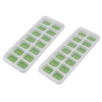 Ice Maker Summer DIY Silicone Mold Ice Cream Scoop Box with Cover 14 Grid Box Ice Mold