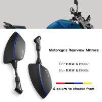 For BMW K1200R K1300R K 1200/1300 R High Quality Motorcycle Rearview Side Mirrors Universal 8MM 10MM scooter Bring LOGO Mirrors