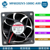 MF60202V3-1000C-A99 New For Sunon Fan 6020 24V 6cm Fan Ultra-Quiet Fan 60X60X20MM