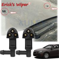 Ericks Wiper 2Pcs Front Windshield Wiper Washer Jet Nozzle For Chevrolet Cruze MK1 2008 - 2016 OE#94556605 Windshield Wipers Washers