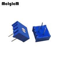 MCIGICM 10PCS 3386P potentiometer precision adjustable resistance 100 200 500 ohm 1K 2K 5K 10K 20K 50K 100K 200K 500K 1M ohm