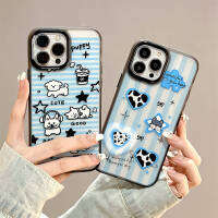 เคสที่วางฝาครอบโทรศัพท์หรูหราแบบคลาสสิกความรู้สึกสูงสามารถใช้ได้กับ Apple มือถือ Phone14 13 12 11 Pro Max เคสกันกระแทกที่จับไอโฟนโทรศัพท์มือถือ