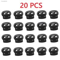 ✎ 50/20PC 5mm Hole Spring Cord Locks Plastic Toggle Stopper Sliders Adjuster Fastener Clip For DIY bungee rope Drawstring Shoelace