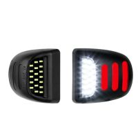 หลอดนีออนสีแดงป้ายทะเบียน Led 18smd สำหรับคาดิลแลคเอสคาเลด Chevy Avalanche Silverado Tahoe Gmc Sierra Yukon 12V