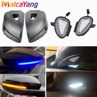 Turn signal LED dynamic side Under Side Mirror Light Puddle Lamps For VW Volkswagen Golf 6 MK6 GTI R20 2008 2014