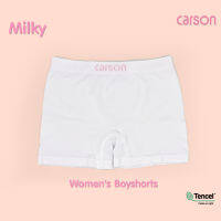 กางเกงกันโป๊เด็กหญิง | Carson kids | สีขาว,สีพีช | แพ็ค 1 ตัว |  ผ้า:Modal|(K001BTMGLWH,K002BTMGLPE)