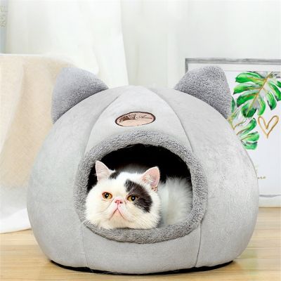 Cat Bed Round Cat Cushion Cat House 2 In 1 Warm Cat Basket Cat Sleep Bag Cat Nest Kennel For Small Dog Cat Cozy Cave Beds