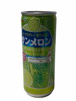 SANGARIA SPARKLING San Melon 250g กระป๋อง สีเขียว สินค้านำเข้าจากญี่ปุ่น รส เมลอน 1 กระป๋อง/บรรจุ 250g ราคาพิเศษ สินค้าพร้อมส่ง