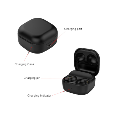 Wireless Earphone Charging Box Bluetooth Wireless Earphone Charger Case for Samsung Galaxy Buds 2 Pro