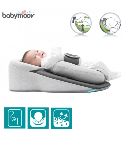 Đệm ngủ đúng tư thế chống trào ngược có đai babymoov plus - ảnh sản phẩm 1