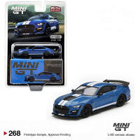 MINIGT 1:64สำหรับฟอร์ดมัสแตงเชลบี้ GT500คอลเลกชันของโลหะผสมหล่อรถตกแต่งของเล่นรุ่น