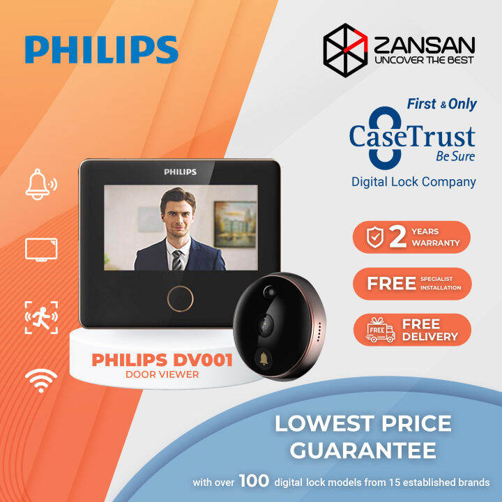 READY STOCK + FAST INSTALLATION & 2 YEARS LOCAL WARRANTY Philips Smart