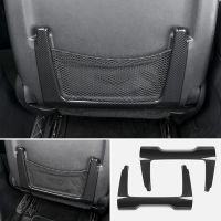 Car Carbon Fiber Seat Backrest Cover Trim Fit for Dodge Durango 2011-2022