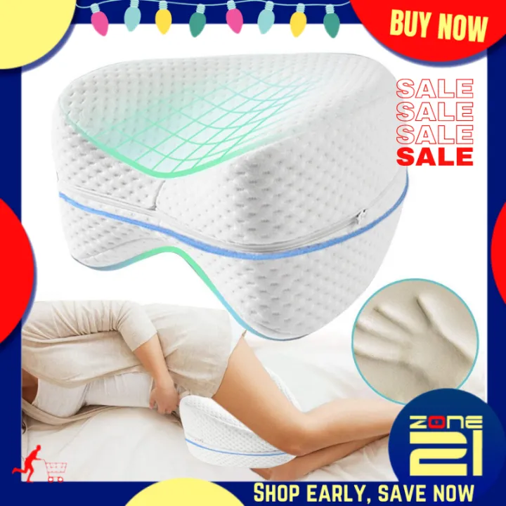 Contour Leg Pillow Memory Pillow Wedge Knee Back Support Lazada PH