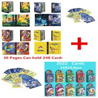 【CW】 Card Album Pokemon Cards Album Book Cartoon Anime New 240PCS Game Card VMAX GX EX Holder Collection Folder Kid Cool Toy Gift