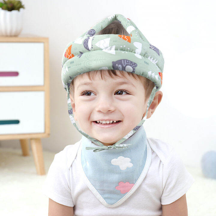 Baby Head Protector Baby Safety Helmet AntiCollision Head Protection Soft Adjustable for Baby