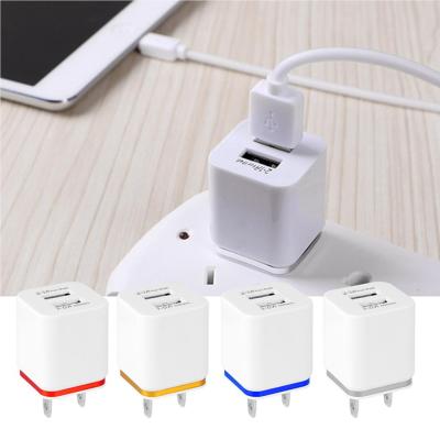 ”【；【-= Cellphone Charger Adapter Connect Component Phone Chargers Mobile Phone Fitting Charging Equipment Silver US Plug