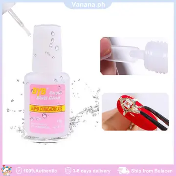 Buy FEELHIGH White Cosmetics Glue for Artificial Waterproof Nail Adhesive  Bottle Acrylic Professional Fake Nails Extension (5 pcs) Online at Best  Prices in India - JioMart.