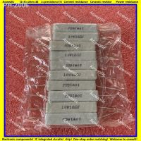 10Pcs RX27 Horizontal cement resistor 10W 16 ohm 16 R 16 RJ 10W16RJ 10W16ohm Ceramic Resistance precision 5 Power resistance