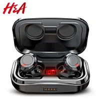 [H&A Wireless Headphones TWS Bluetooth 5.0 Earphones 2000mAh Charging Box Headsets 9D HIFI Stereo Sports Waterproof Earbuds With For Vivo Oppo Huawei Xiaomi Andriod,H&A Wireless Headphones TWS Bluetooth 5.0 Earphones 2000mAh Charging Box Headsets 9D HIFI Stereo Sports Waterproof Earbuds With For Vivo Oppo Huawei Xiaomi Andriod,]