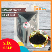 HCM Bột Cacao Than tre 100g - Thơm mịn - Dễ hòa tan