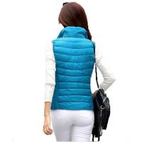 90 white duck down women vest winter Ultra Light Duck Down Vest sleeveless Jacket waistcoat autumn red black white blue vest