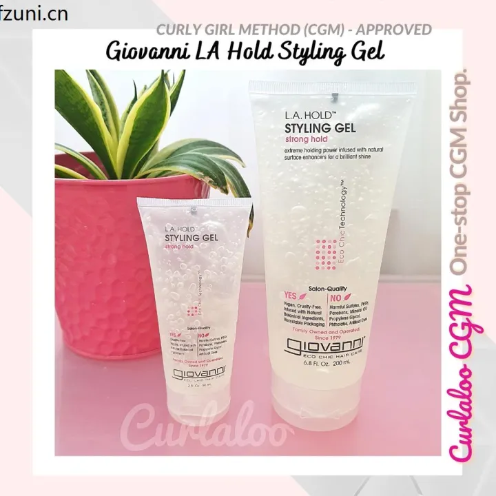Curlaloo CGM Giovanni Natural LA Hold Styling Gel, 60mL 200mL Lazada PH