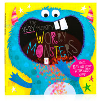 Original English picture book the very hungry worry monsters very hungry annoyance monsters childrens emotional management EQ cultivation parent-child early education enlightenment cognition interesting picture story book paperback