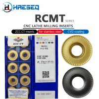 RCMT ZCC CT เครื่องตัดมิลลิ่ง RCMT0803MO RCMT10T3MO RCMT1204MO RCMT1606MO RCMT2006MO YBC251 YBC252 Fresa CNC Milling Lathe Blades