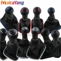 5/6 Speed 12mm Gear Shift Knob Lever Shifter Gaiter Boot For Volkswagen V W Golf 4 IV MK4 G TI R32 Bora Je tta 1999 2004