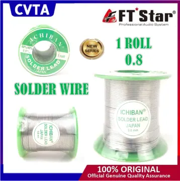 Premium audio grade silver soldering wire from Japan (roll of 100g)