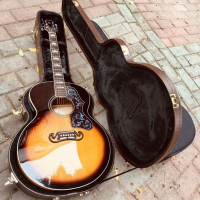 ⭐️⭐️⭐️⭐️⭐️ [Fast delivery] Domestic replica Jipu Sen Zhao Lei with the same model handmade custom guitar j45 guitar string pickup