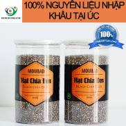 HCMHạt Chia Đen Mourad Black Bag Chia Hũ 500g