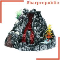 [SHARPREPUBLIC] Volcanic Eruption Figure Volcano Dinosaur Scene Collector Kid Toy Gift