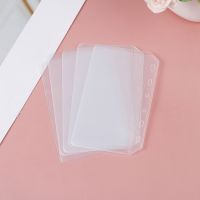 【hot】 5PCS Binder Pockets A5 A6 A7 Folders for Notebook Transparent Document Filing