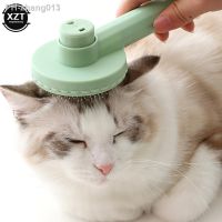 Pet Hair Removal Comb Cat Brush Self Cleaning Slicker Brush for Cats Dogs Hair Remover Scraper Pet Grooming Tool Pet Supplies