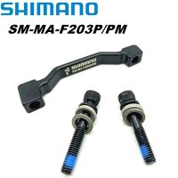 Original Shimano SM-MA-F203P/PM Disc Brake Adapter PM A Pillar Disc Brake Bracket For 180mm 203mm Rotor RT86 RT81 RT56 F203P/PM