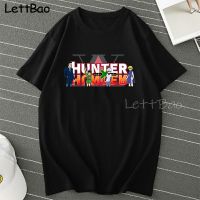 Hunter X Hunter T Shirt For Men Soft Cotton Tee Vintage Anime Tshirt Novelty Tshirt Tshirts 100% Cotton Gildan