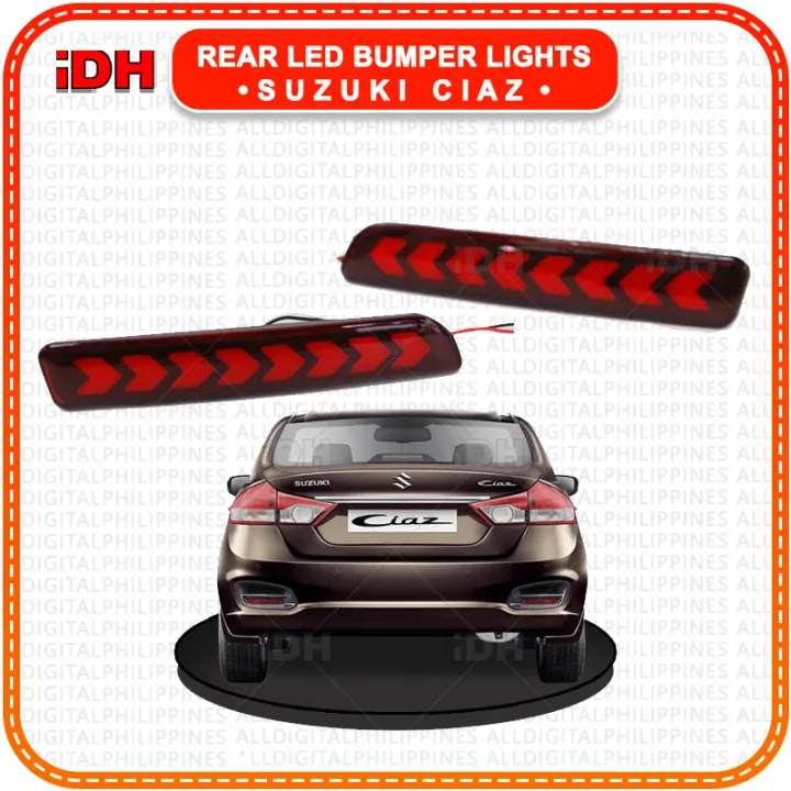 Suzuki Ciaz Rear Bumper Light With Functions Rbl Red Led Reflector