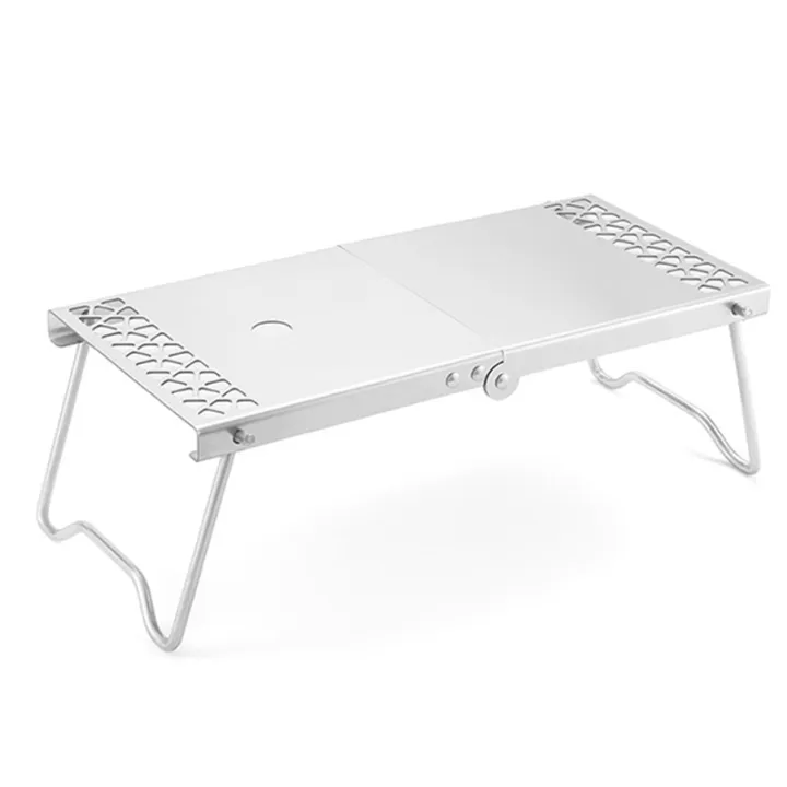 Multifunctional Folding Campfire Grill Portable Stainless Steel Camping