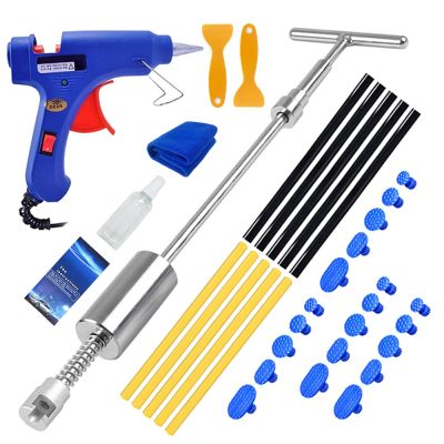 【YF】 New Car Accessories Auto Dent Repair Kit Professional Mechanical Workshop Tools For Body Sheet Metal Puller Hail Pit