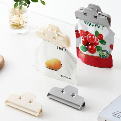 Food bag sealing clip snack sealing clip kitchen sealer bag sealing plastic large clip milk powder moisture-proof artifact 【JYUE】