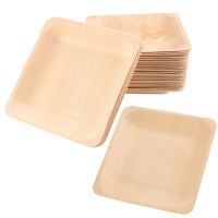 Disposable Wooden Plate Wooden Plate Fruit Disposable Wooden Plate Wood Tableware Bamboo Disposable Wooden Plate Tableware