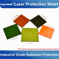 Industrial Grade Laser Window Clear View 1064nm Protection Shield Sheet Acrylic Safety Screen Pipe Fittings Accessories