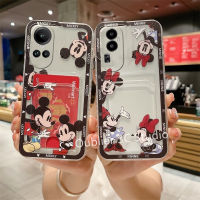 เคสโทรศัพท์ OPPO Reno10 10 Pro+ Plus A78 NFC Reno8 T 8 Pro 8 Z 4G 5G เคส ปลอกดีไซน์ใหม่นักบินอวกาศคลาสสิกการ์ตูนหมีซิลิโคนใสที่ใส่การ์ดปกอ่อน Case 2023