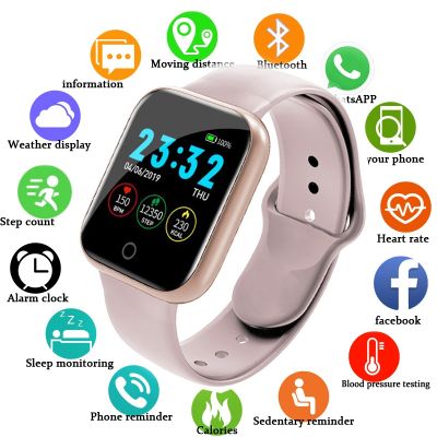 Hollvada Smart Watch Heart Rate Fitness Sport Smartwatch Men Women Ladies Whatsapp For IOS Android Watch Relogio Inteligente