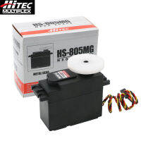 Hitec HS805MG HS-805MG 4.8V-6.0V น้ำ/ทนฝุ่น Mega Metal Gear 8Mm เอาท์พุทเพลาส่งออกลูกปืนคู่สำหรับ Servo 1/5th รถ