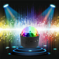 Wireless Disco Ball Lights Battery Operated Sound Activated LED Party Strobe Light Mini Portable RGB DJ Stage Light with USB